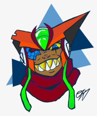 A Transparent Ray With Gold Teeth 8^y Please Do Not - Cartoon
