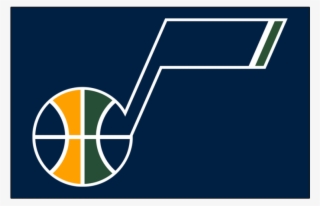 Utah Jazz Primary Logos Iron On Stickers And Peel-off - Utah Jazz Vs La Clippers