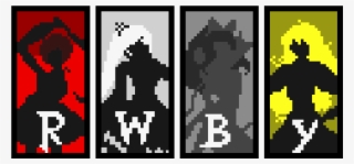 Direct Image Link - Minecraft Rwby Pixel Art
