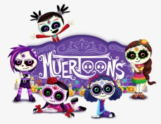 Muertoons Santa Muerte, Sugar Skull Art, Sugar Skulls, - Día De Los Muertoons