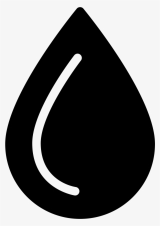 Water Filled Icon - Eye Drop Shape