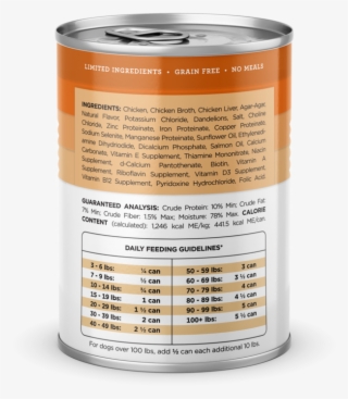 Rawbble Canned Food Recipe - Cylinder