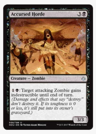 Accursed Horde Hour Of Devastation English - Hour Of Devastation Zombies