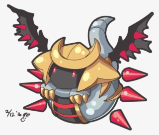 Girpotina, The Potted Version Of Giratina - Cartoon
