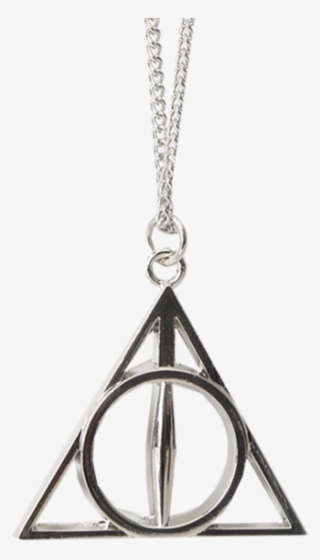 Deathly Hallows Necklace Transparent