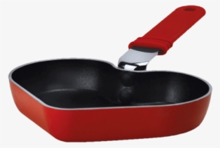 Kitchen Extras Mini Heart Fry Pan Red - Heart Shaped Pan