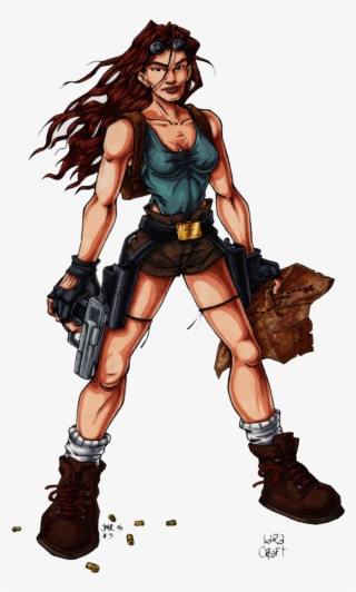 Lara Croft Png Transparent Background - Tomb Raider 2 Concept Art