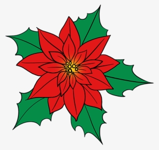 680 X 678 6 - Draw A Christmas Flower