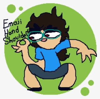 Emoji Hand Shoulders - Cartoon