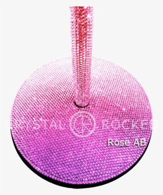 Swarovski Microphone Stand Rose Ab - Circle