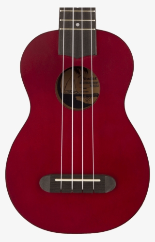 Fender Venice Ukulele In Cherry Red Sn - Fender California Series