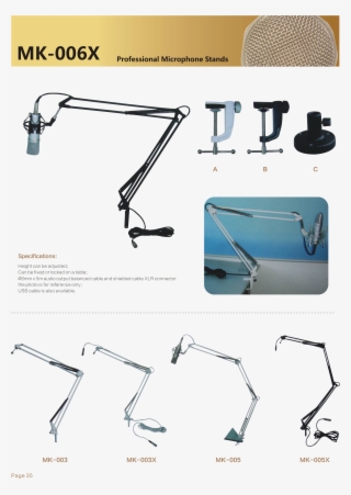 Professional Microphone Stands - Hoisting