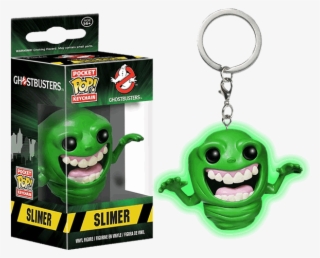 Slimer Pocket Pop Vinyl Keychain - Funko Pop Keychain Slimer