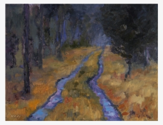 Forest Road - Painting