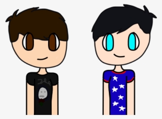 Dan And Phil - Cartoon