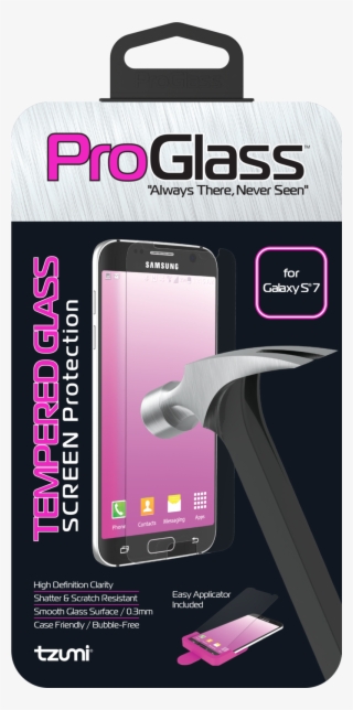 Proglass For Samsung Galaxy S7 Premium Tempered Glass - Iphone