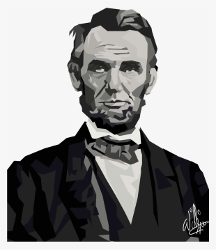 Abraham Lincoln Vector Art American President - Motivation