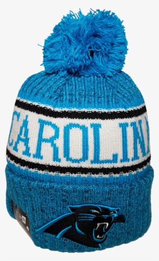 Carolina Panthers Nfl 18 Sideline Pom Toque More Than - Carolina Panthers Hat