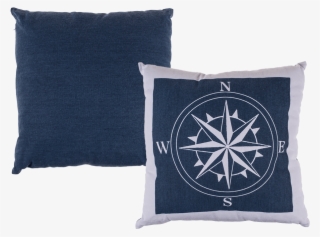 Blue/white Cushion - Throw Pillow