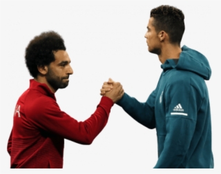 Free Png Download Mohamed Salah & Cristiano Ronaldo - Man