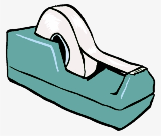 Tape Dispenser Sticky - Sticky Tape Clipart