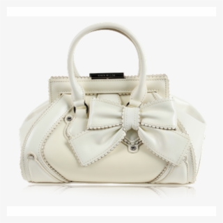 Karen Millen White Bag With Bow 0 Thumbnail - Handbag