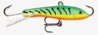 Rapala Jigging Rap [size 2 Glow Tiger] - Jigging Rap