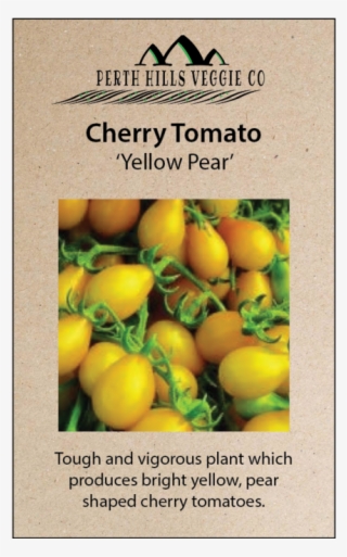 Cherry Tomato 'yellow Pear' - Yellow Pear Tomato