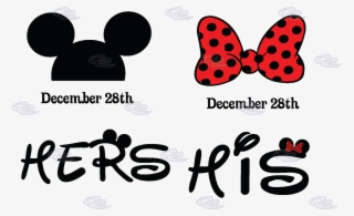 Source - Marriedwithmickey - Com - Report - Minnie - His And Hers Png