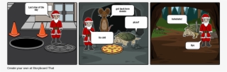 Christmas In Ninja Turtles - Cartoon