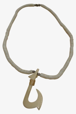 Authentic Hawaii Native-made Puka Shell Necklace W/ - Tool