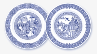 Dinner Plate Clipart Blue Plate - Stahovaci Obojek