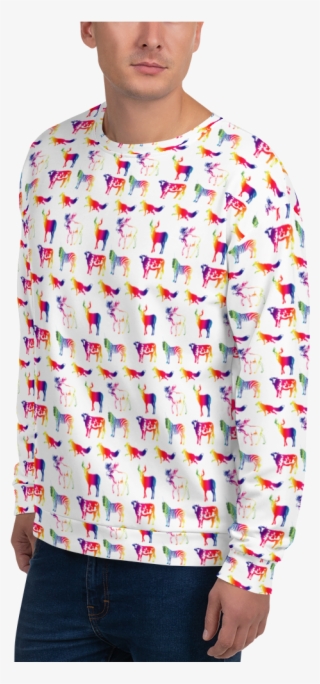 Sweater Banner Weather Chosen Fam Pink Mockup Left