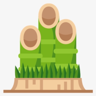 A New Years Pine Decoration Placed Outside Homes To - Illustration