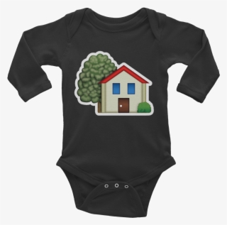 Emoji Baby Long Sleeve One Piece - Don T Worry My Dad Has A Beard