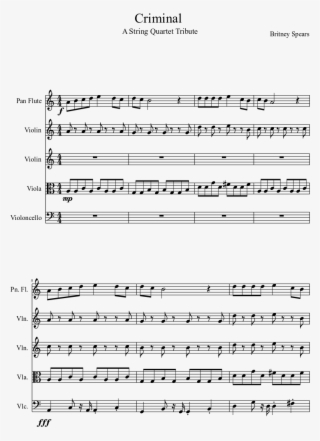 Criminal Sheet Music Composed By Britney Spears 1 Of - Bad Romance Alto Sax Sheet Music