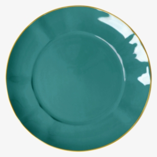 Porcelain Dinner Plate In Jade By Rice Dk - Plate