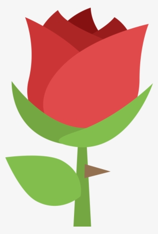 Falling Rose Emoji - Rosa Emoji Png