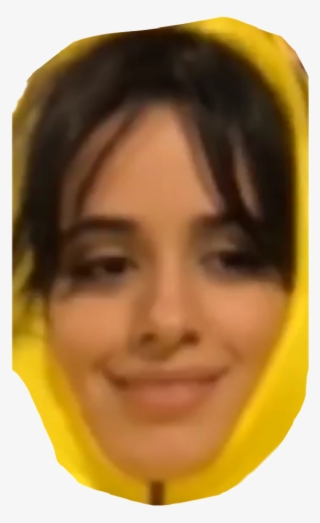 Banana Camilacabello Bananauhnana Havana Camila Cabello - Camila Cabello Head Png