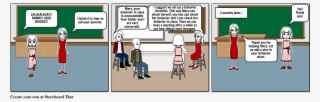Talking To The Parents - Cartoon