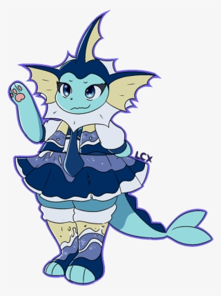 Vellen On Twitter - Vaporeon In A Dress