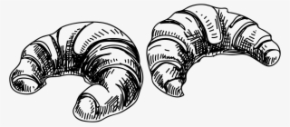 Croissants - Croissant Drawing Png