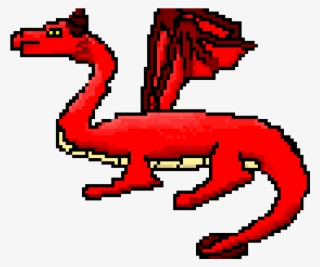 Red Dragon Pixel Art - Crab