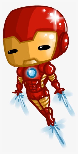 Iron Man Tony Stark Chibi - Chibi Avengers Iron Man