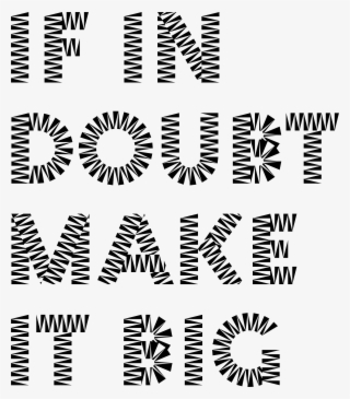 Zig Zag Font - Pattern Font