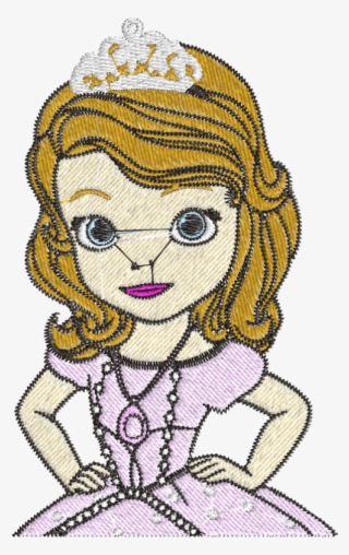 小さな プリンセス ソフィア 塗り絵