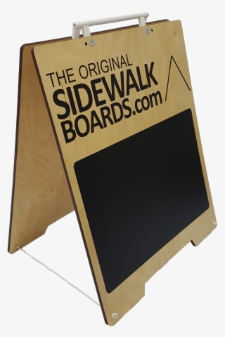 Original Baltic Birch Sidewalk Board - Book Cover