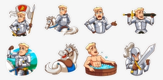 Add The Stickers On Telegram - Cartoon