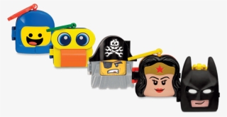 Lego, The Lego Logo, The Minifigure, And The Brick - Cartoon