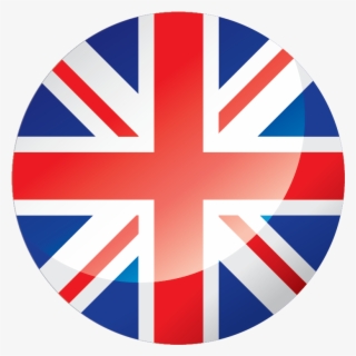 Uk Flag - Union Jack Flag Round